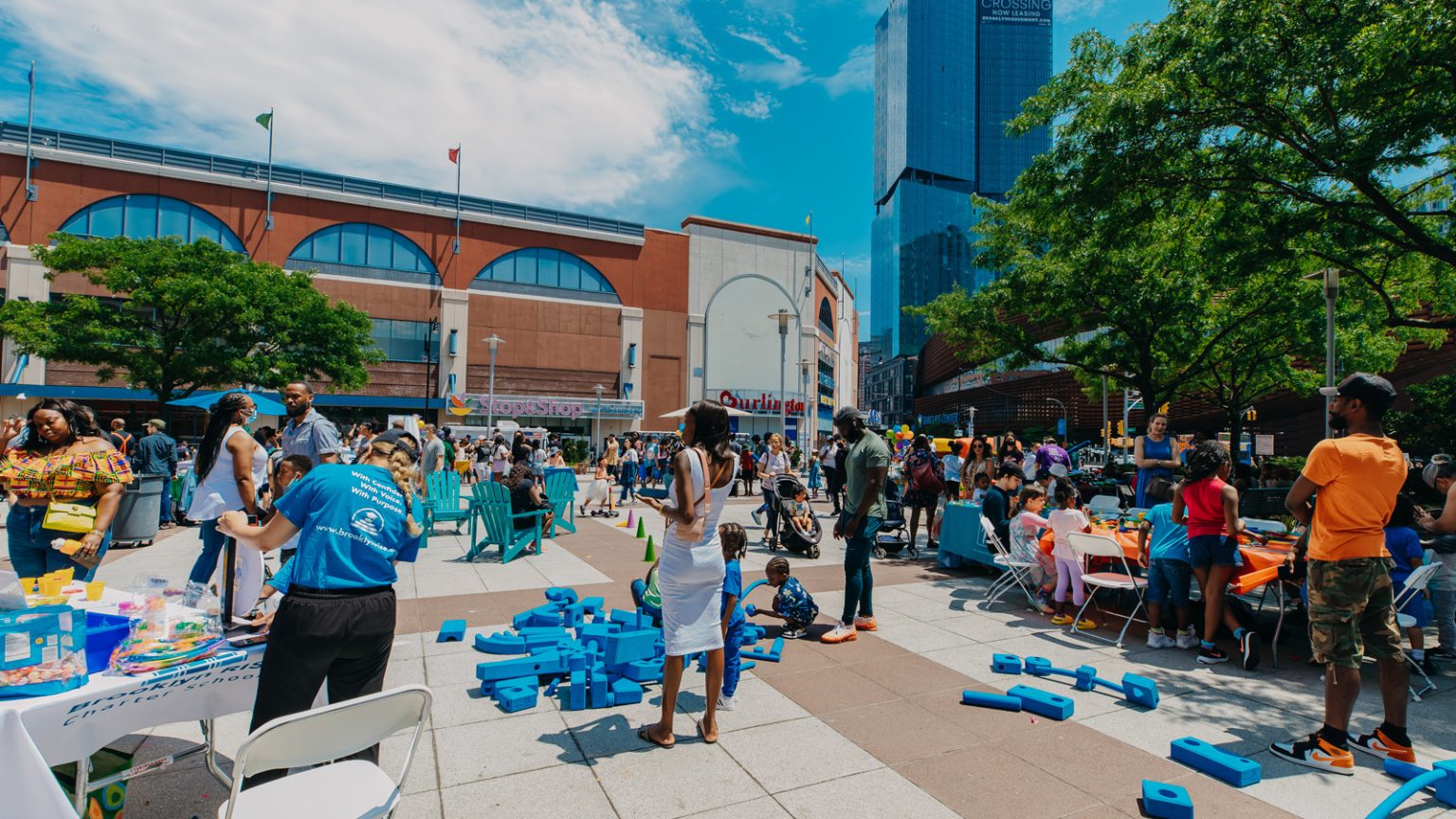 Atlantic Terminal Plaza Downtown Brooklyn
